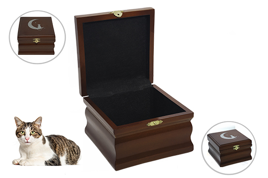 Pet Urn Jewel – Honey Marble - Cat copia Urns for pets